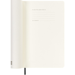 12M Daily Calendar 2025 Hardcover Large Black in the group Paper & Pads / Planners / 12-Month Planners at Pen Store (133761)