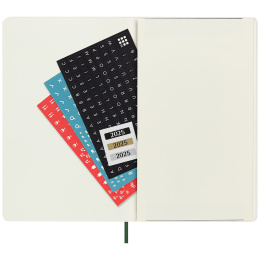 12M Daily Calendar 2025 Softcover Pocket Myrtle Green in the group Paper & Pads / Planners / 12-Month Planners at Pen Store (133769)