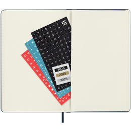 12M Daily Calendar 2025 Hardcover Pocket Black in the group Paper & Pads / Planners / 12-Month Planners at Pen Store (133770)