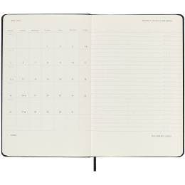 12M Calendar 2025 Weekly PRO XL Black in the group Paper & Pads / Planners / 12-Month Planners at Pen Store (133781)