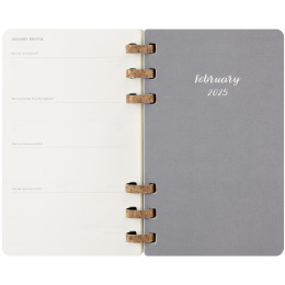 12M Spiral Planner 2025 Large Black in the group Paper & Pads / Planners / 12-Month Planners at Pen Store (133784)