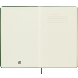 12M Weekly Notebook Hardcover 2025 Large Myrtle Green in the group Paper & Pads / Planners / 12-Month Planners at Pen Store (133794)