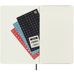 12M Weekly Notebook Hardcover 2025 Pocket Black in the group Paper & Pads / Planners / 12-Month Planners at Pen Store (133800)