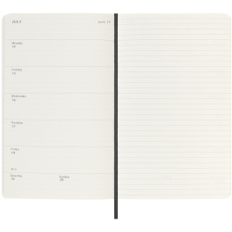 12M Weekly Notebook Softcover 2025 Pocket Black in the group Paper & Pads / Planners / 12-Month Planners at Pen Store (133801)