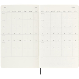 12M Weekly Notebook Hardcover 2025 Pocket Sapphire Blue in the group Paper & Pads / Planners / 12-Month Planners at Pen Store (133807)