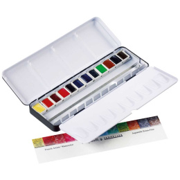 l'Aquarelle Watercolour 12 half pans in the group Art Supplies / Artist colours / Watercolor Paint at Pen Store (133817)