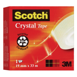 Scotch Crystal tape refill 19mm x 33m in the group Hobby & Creativity / Hobby Accessories / Tape at Pen Store (133821)