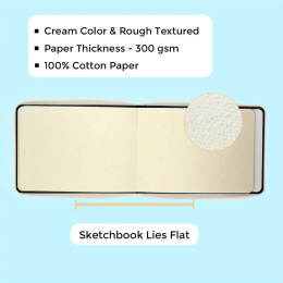 Sketchbook A5 100% Cotton 300g in the group Paper & Pads / Artist Pads & Paper / Sketchbooks at Pen Store (133839)