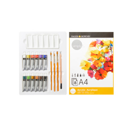 Simply Acrylic Set 25 pcs in the group Art Supplies / Artist colours / Acrylic Paint at Pen Store (133861)