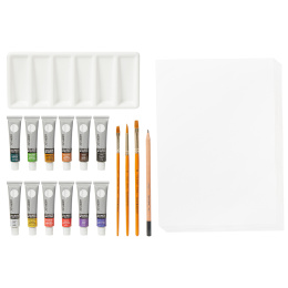 Simply Acrylic Set 25 pcs in the group Art Supplies / Artist colours / Acrylic Paint at Pen Store (133861)