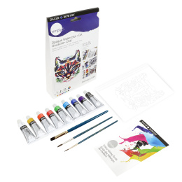 Simply Painting cats with gouache paint step-by-step in the group Art Supplies / Artist colours /  Gouache at Pen Store (133864)