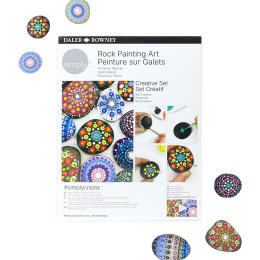 Simply Create on stones step-by-step in the group Hobby & Creativity / Paint / Hobby Paint at Pen Store (133871)