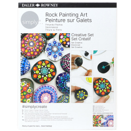 Simply Create on stones step-by-step in the group Hobby & Creativity / Paint / Hobby Paint at Pen Store (133871)