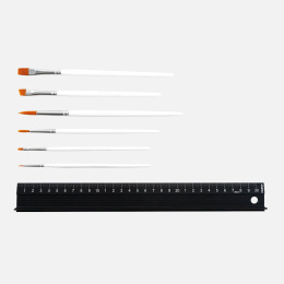 Synthetic brushes Watercolour/Universal Set of 6 in the group Art Supplies / Brushes / Watercolor Brushes at Pen Store (133923)