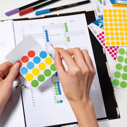 Multi-purpose labels Round Ø13mm 240 pcs in the group Hobby & Creativity / Organize / Home Office at Pen Store (133980_r)
