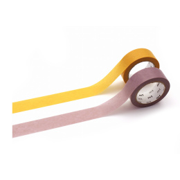 Washi-tape Yellow × lavender 2-pack in the group Hobby & Creativity / Hobby Accessories / Washi Tape at Pen Store (134037)