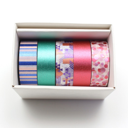 Washi-tape Gift Box Bright in the group Hobby & Creativity / Hobby Accessories / Washi Tape at Pen Store (134043)