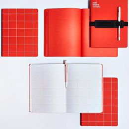 Notebook Break The Grid L Light - Red in the group Paper & Pads / Note & Memo / Notebooks & Journals at Pen Store (134351)