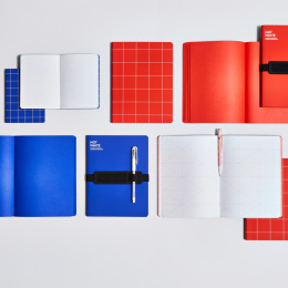 Notebook Break The Grid L Light - Red in the group Paper & Pads / Note & Memo / Notebooks & Journals at Pen Store (134351)