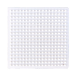 BioBeads Pegboard Midi Square 9x9 cm in the group Kids / Fun and learning / Tube beads and pegboards / Pegboard at Pen Store (134405)