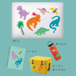 Hako Sticker pack Dinosaur in the group Hobby & Creativity / Create / Stickers at Pen Store (134458)