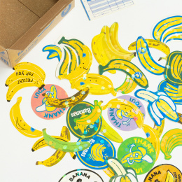 Hako Stickers Bananas in the group Hobby & Creativity / Create / Stickers at Pen Store (134459)