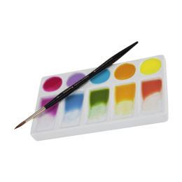 Artists porcelain palette rectangular 22x20 cm in the group Art Supplies / Studio / Palettes at Pen Store (134469)