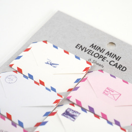 Mini Air Mail Envelopes Pack of 6 in the group Hobby & Creativity / Holidays and seasons / Cards and envelopes at Pen Store (134503)