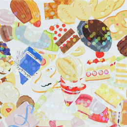 Hako Stickers Patisserie in the group Hobby & Creativity / Create / Stickers at Pen Store (134535)