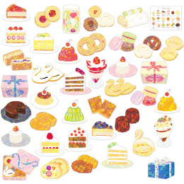 Hako Stickers Patisserie in the group Hobby & Creativity / Create / Stickers at Pen Store (134535)