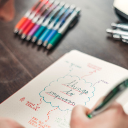 EnerGel BL77 Rollerball 07 6-set  in the group Pens / Writing / Ballpoints at Pen Store (134573)