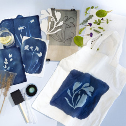 Mini DIY-kit Cyanotype Create your own cyanotype prints in the group Hobby & Creativity / Techniques / Cyanotype at Pen Store (134600)