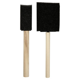 Foam Brushes Pack of 2 in the group Art Supplies / Art Accessories / Rollers & Sponges at Pen Store (134601)