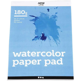 Watercolour pad A4 180g in the group Paper & Pads / Artist Pads & Paper / Watercolor Pads at Pen Store (134602)