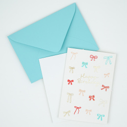 Greeting card Bows in the group Hobby & Creativity / Holidays and seasons / Cards and envelopes at Pen Store (134636)