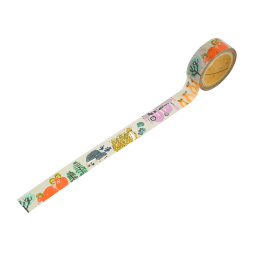 Washi-tape Miroco Machiko Animal Family in the group Hobby & Creativity / Hobby Accessories / Washi Tape at Pen Store (134801)