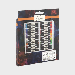 Oil Pastels 24-set in the group Art Supplies / Crayons & Graphite / Pastel Crayons at Pen Store (134918)