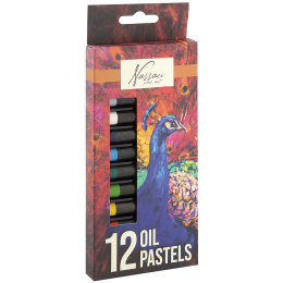 Oil Pastels 12-set in the group Art Supplies / Crayons & Graphite / Pastel Crayons at Pen Store (134920)