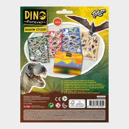 Dinosaur Window Stickers (3 years+) in the group Kids / Fun and learning / Sticker for children at Pen Store (134923)