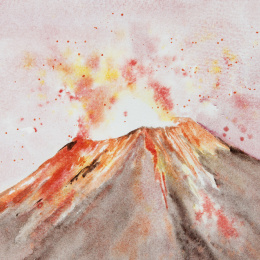 Super Granulation Set Vulcano in the group Art Supplies / Artist colours / Watercolor Paint at Pen Store (134960)