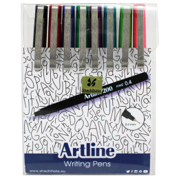 Fineliner 200 0.4 mm Pack of 8 in the group Pens / Writing / Fineliners at Pen Store (134991)