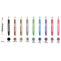 Decorite Marker Pack of 10 Satin in the group Pens / Artist Pens / Acrylic Markers at Pen Store (134997)