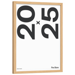 Oak Wood Frame 20x25 cm in the group Hobby & Creativity / Organize / Frames / Oak frames at Pen Store (135057)
