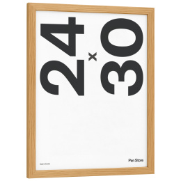 Oak Wood Frame 24x30 cm in the group Hobby & Creativity / Organize / Frames / Oak frames at Pen Store (135059)