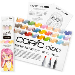 Ciao Layer & Mix Manga Starter Set Sunset in the group Pens / Artist Pens / Illustration Markers at Pen Store (135139)