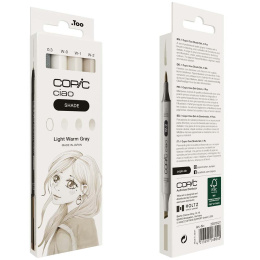 Ciao Shade Set Light Warm Gray Pack of 4 in the group Pens / Artist Pens / Illustration Markers at Pen Store (135145)