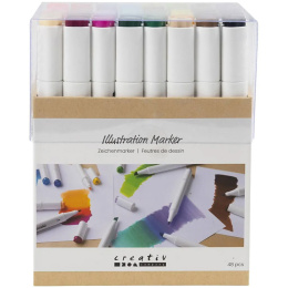 Markers 48-set in the group Pens / Artist Pens / Illustration Markers at Pen Store (135226)