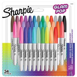 Fine Marker Pack of 34 in the group Pens / Artist Pens / Felt Tip Pens at Pen Store (135457)