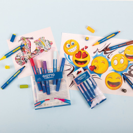 Turbo Pro Dual Tip Marker Pen Set of 5 Pastel in the group Pens / Artist Pens / Watercolour markers at Pen Store (135470)