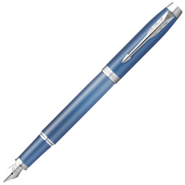 IM Rituals Blue/Chrome Fountain Pen in the group Pens / Fine Writing / Fountain Pens at Pen Store (135479_r)